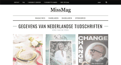 Desktop Screenshot of missmag.nl