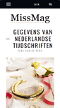Mobile Screenshot of missmag.nl